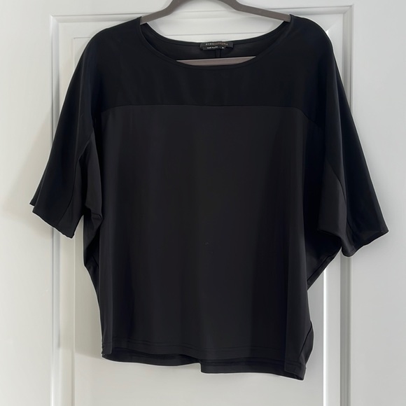 BCBG MaxAzria Black Dolman Sleeve Top - Picture 1 of 4